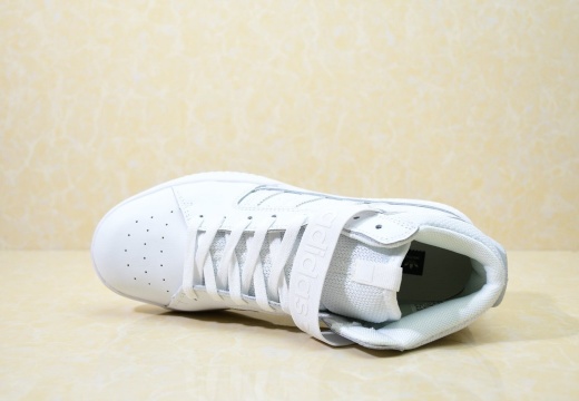 Adidas VARIAL MID 邓超同款 三叶草高帮休闲板鞋 (8)