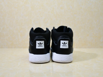 Adidas VARIAL MID 邓超同款 三叶草高帮休闲板鞋 (37)