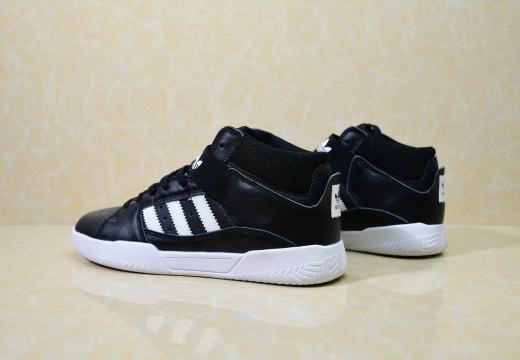 Adidas VARIAL MID 邓超同款 三叶草高帮休闲板鞋 (43)