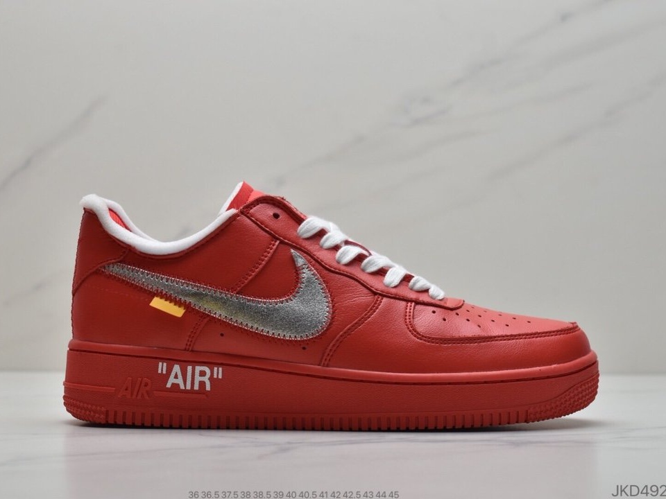 OffWhite x Nike Air Force 1'07MCA Blue Chicago空军一号 (30)