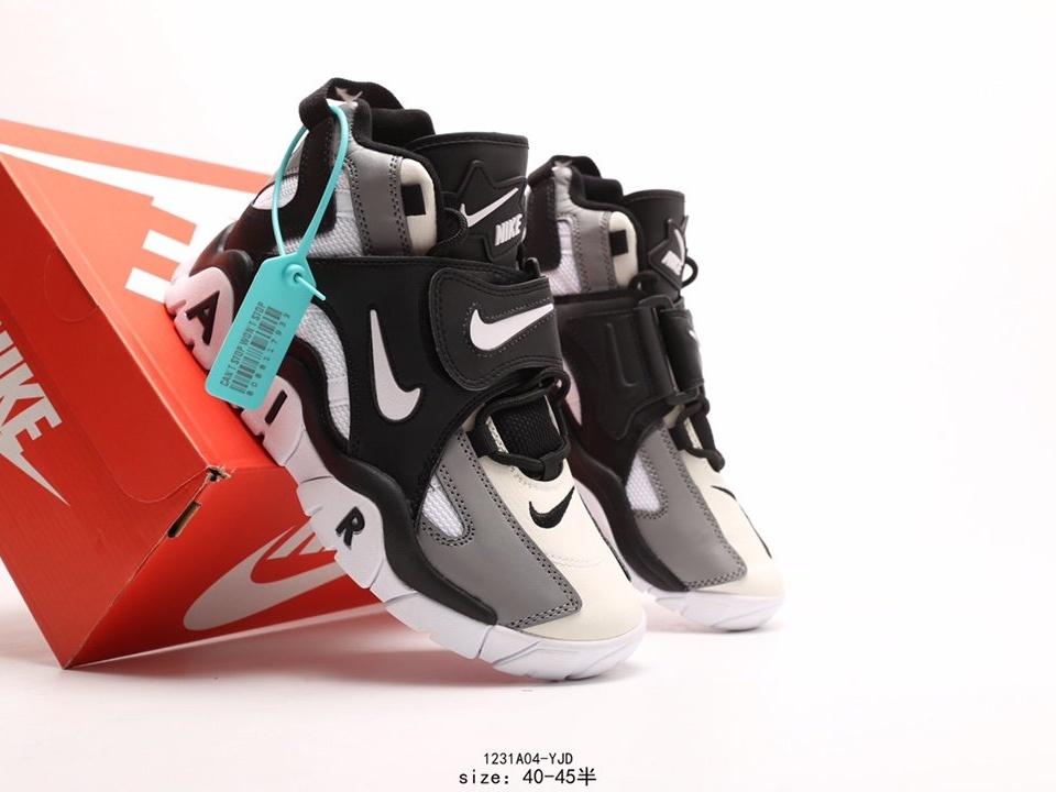 Nike 耐克Air Barrage Mid QS 皮蓬 复古气垫篮球鞋 (22)