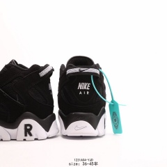 Nike 耐克Air Barrage Mid QS 皮蓬 复古气垫篮球鞋 (129)