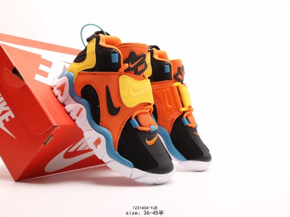 Nike 耐克Air Barrage Mid QS 皮蓬 复古气垫篮球鞋 (138)