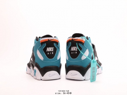 Nike 耐克Air Barrage Mid QS 皮蓬 复古气垫篮球鞋 (145)
