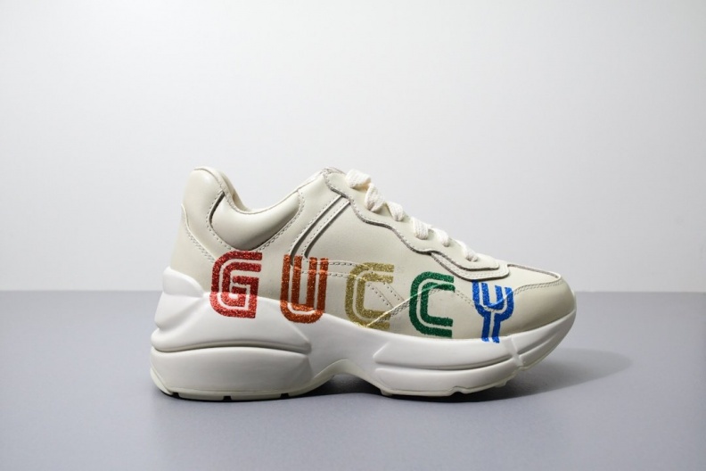 Gucci Apollo Leather Sneakers 春夏秋冬运动系列 (2).jpg