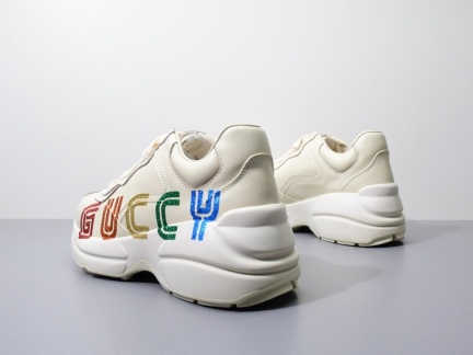 Gucci Apollo Leather Sneakers 春夏秋冬运动系列 (8)