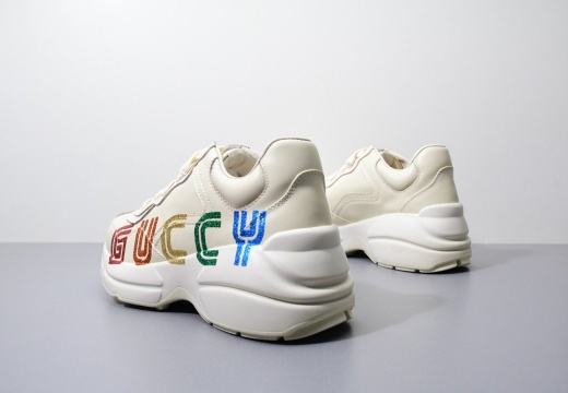 Gucci Apollo Leather Sneakers 春夏秋冬运动系列 (8)