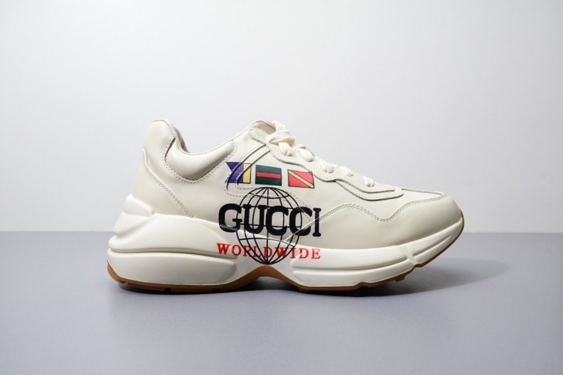 Gucci Apollo Leather Sneakers 春夏秋冬运动系列 (21).jpg