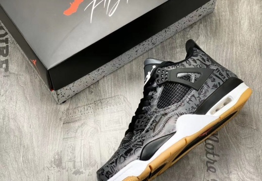 Nike Air Jordan 4 Retro 乔丹AJ4代中帮 (54)
