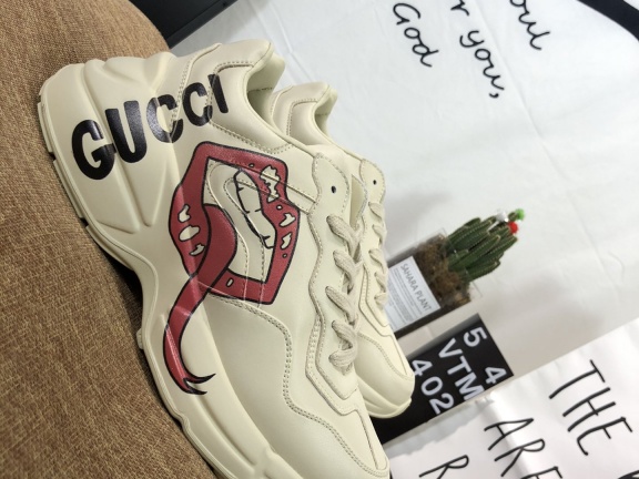 Gucci Rhyton Vintage Trainer Sneaker  (4)
