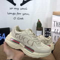  Gucci Rhyton Vintage Trainer Sneaker  (43)