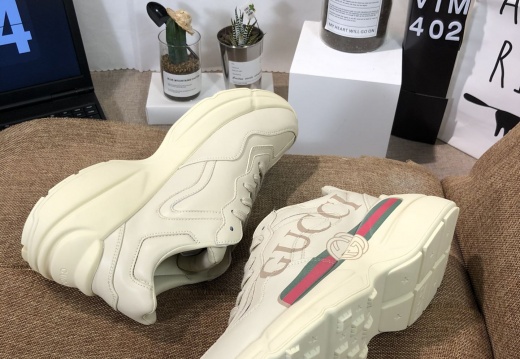  Gucci Rhyton Vintage Trainer Sneaker  (45)