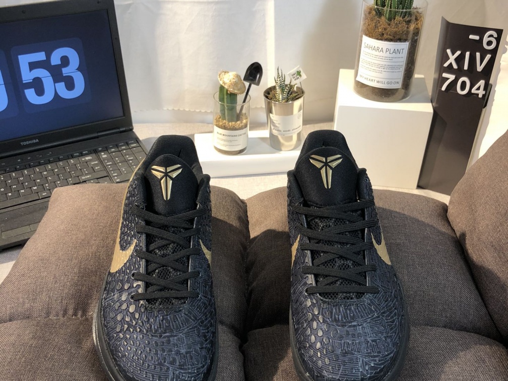 Nike ZOOM Kobe VI Mamba BlackYellow  (29)